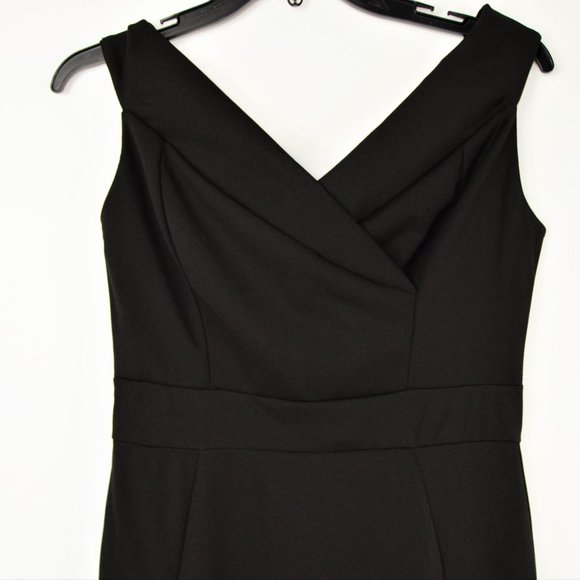 NWT CARLA CONTI Portrait Front Slit Dress Italy - Picture 6 of 6